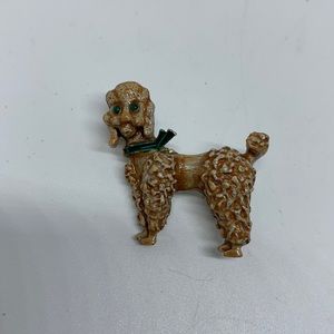 Poodle Brooch GUC